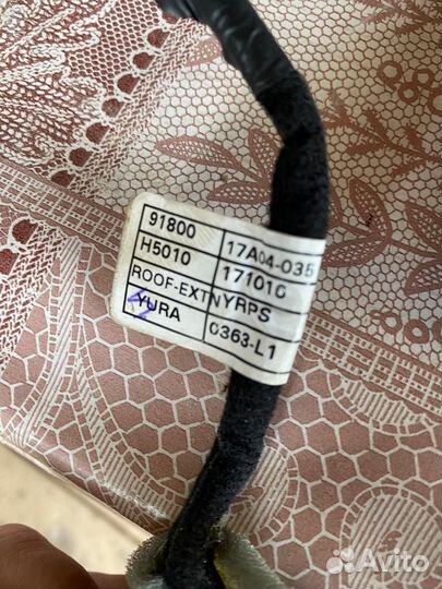 Solaris 2 \ Rio 4 проводка потолка с микрофоном