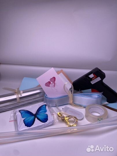 Набор для самостоятельной сборки букета из бабочек