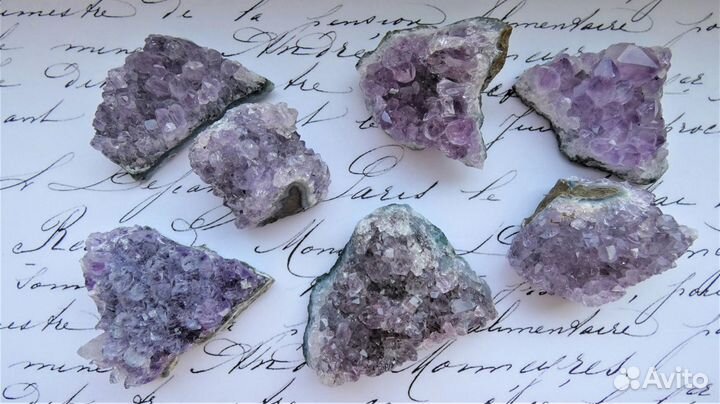 Друза, аметист 42-64 грамма
