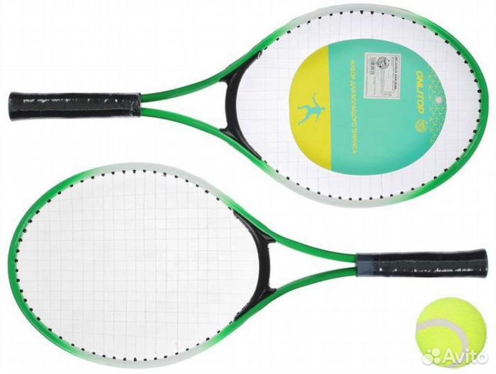 Ракетки для большого тенниса с мячом, детские