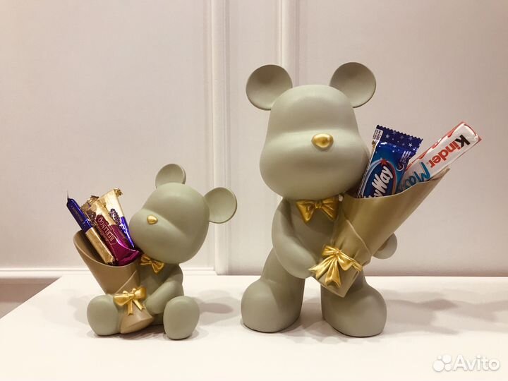 Мишки интерьерные новые