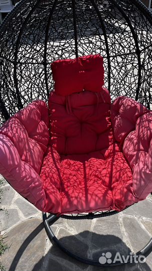 Садовая качеля кокон б/у