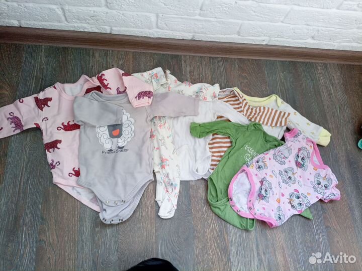 Детские вещи пакетом от 0 до 4 месяцев