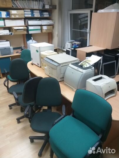 Электроника, оргтехника, бытовая техника из офиса