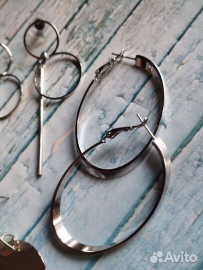 Серьги набор