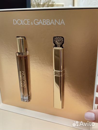 Dolce Gabbana devotion набор парфюмерная вода тушь