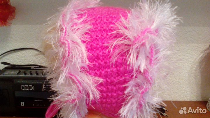 Шапки - чепчиком из ангоры