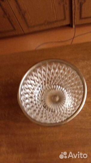 Хрустальная ваза для фруктов и конфет