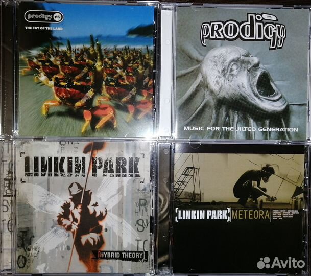 Linkin Park, The Prodigy, CD, сд диски