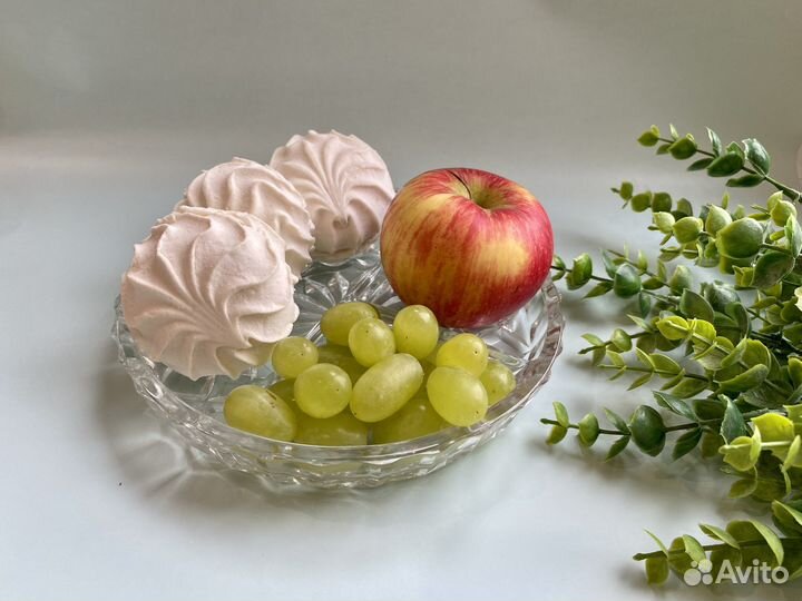 Хрустальная менажница СССР