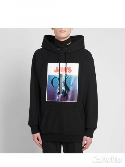 Худи calvin klein 205W39NYC jaws hoodie оригинал