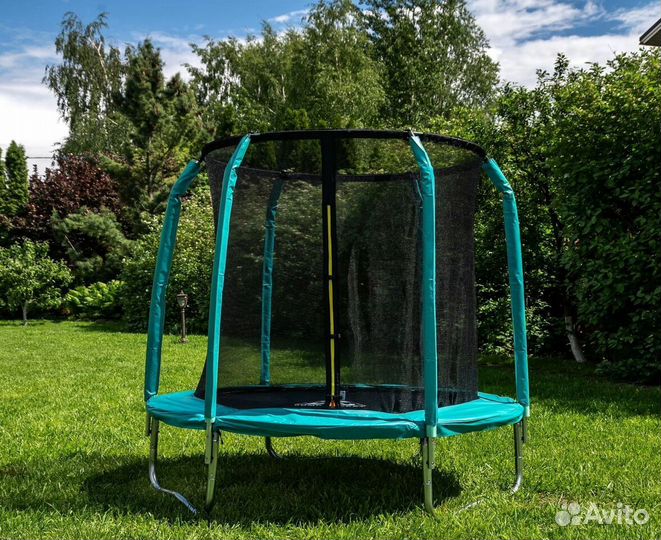 Батут с сеткой