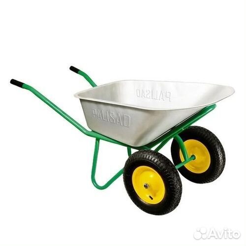 Тачка садово-строительная, 320 кг, 100 л Palisad