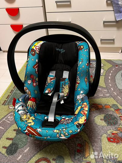 Автолюлька cybex aton автокресло