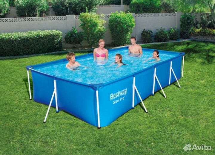 Каркасный бассейн 400х211х81 с фильтром