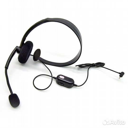 Гарнитура проводная Xbox 360 Original OEM Black