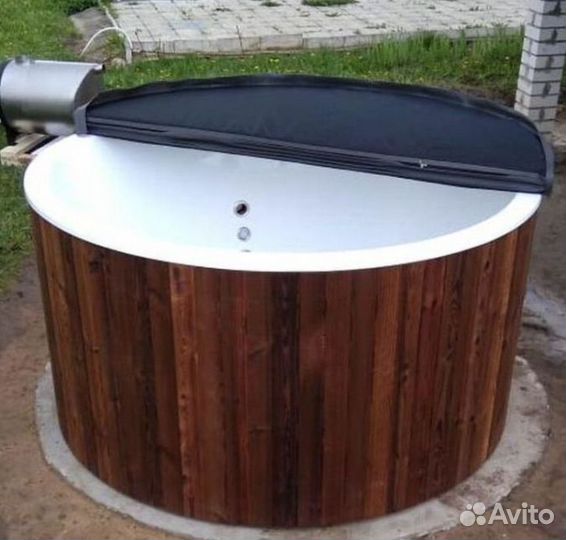 Купель с печкой KUL-1186