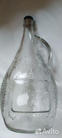 Бутылка стеклянная