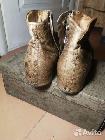 Ботинки Damir Doma из кожи рыбы-волка