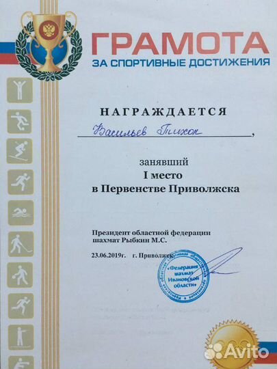 Тренер по шахматам