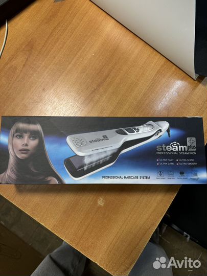 Выпрямитель для волос steam iron новый