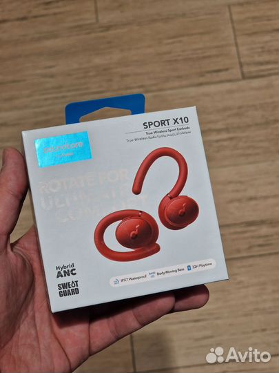 Anker soundcore наушники sport x10