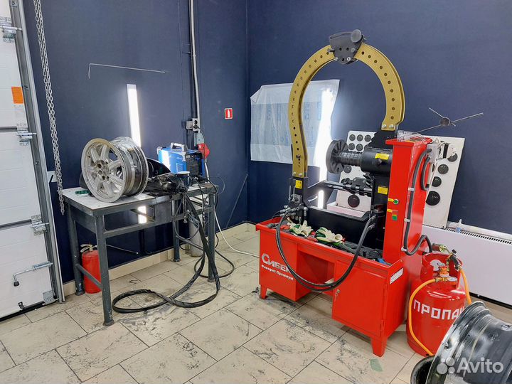 Обучение ремонту литых дисков и аргонной сварке