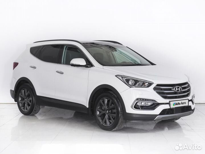 Hyundai Santa Fe 2.2 AT, 2017, 63 032 км