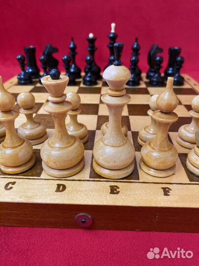 Шахматы СССР №159 Перхушковские деревянные
