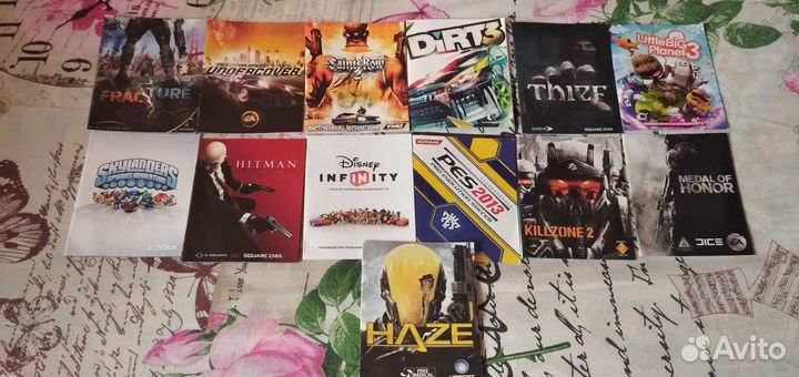 Обложки. мануалы для игр Sony PlayStation 3