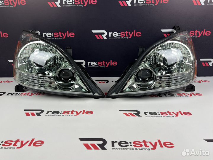 Фары Lexus GX470 Зеленые