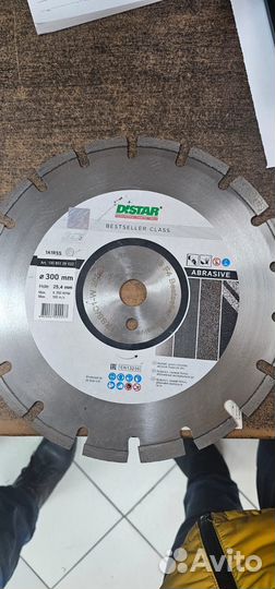 Диск алмазный Distar Bestseller Abrasive 300х2,8/1