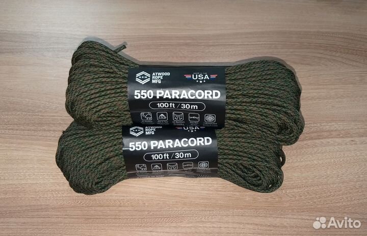 Паракорд 550 Atwood Rope MFG 100ft (30 м) Covert