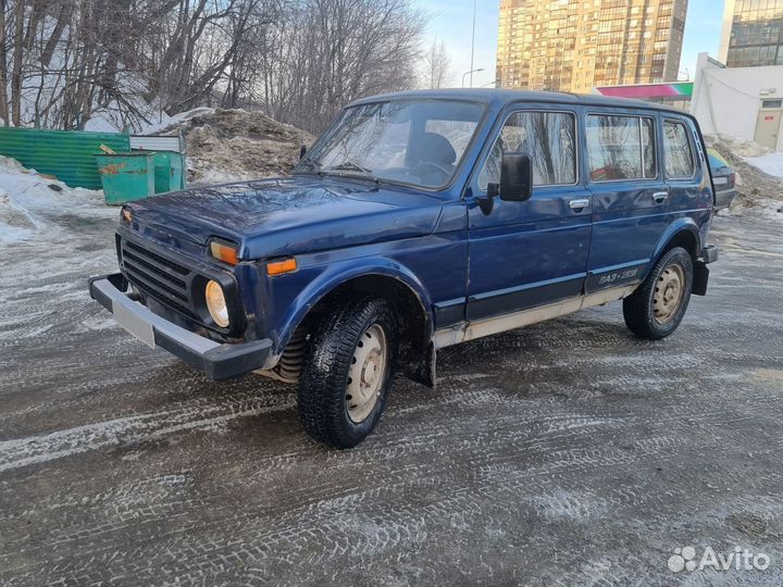 LADA 4x4 (Нива) 1.7 МТ, 2006, 200 000 км
