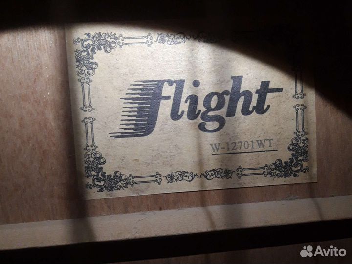 Акустическая гитара Flight W-12701WT