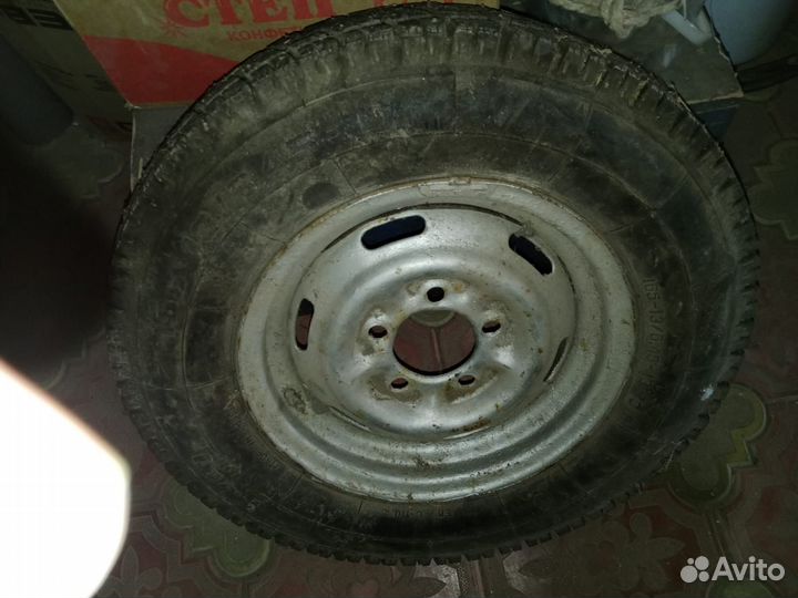 Колеса r13 2 шт на дисках на москвич