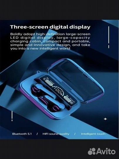 Bluetooth-гарнитура с кейсом power-bank