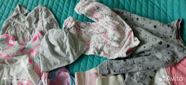 Пакет вещей на девочку 86 размер