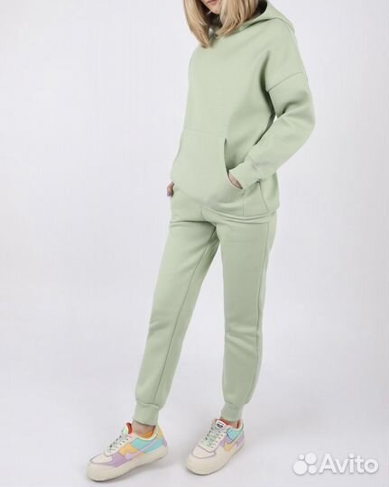 Комплект худи+ штаны утепленный 146 см