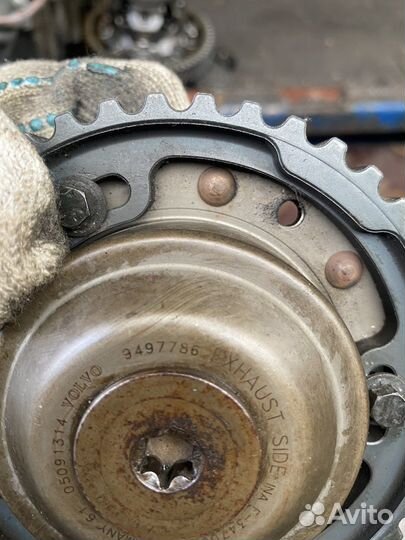 Муфта выпускная volvo вольво