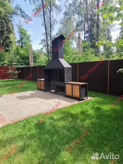 Мангал с беседку