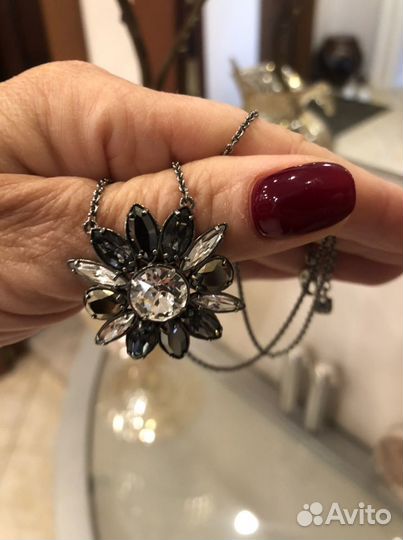 Подвеска чокер кулон колье Swarovski оригинал