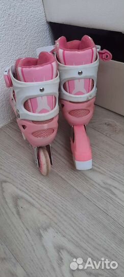 Роликовые коньки детские раздвижные