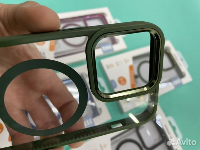 Прозрачный чехол с MagSafe iPhone 13 14 pro max