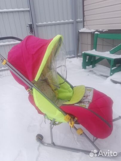 Коляска санки