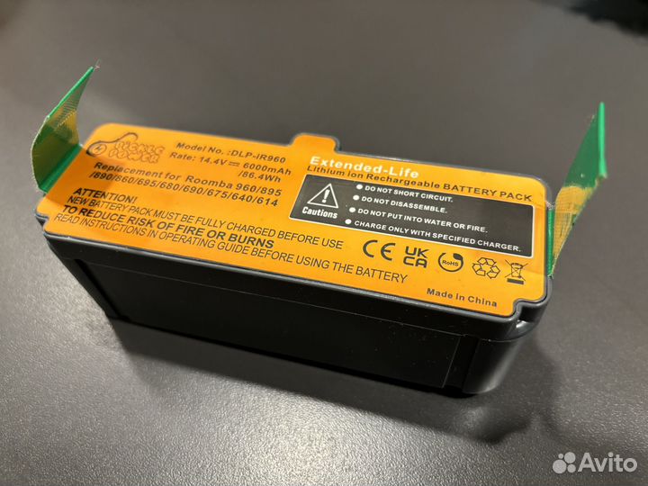 Аккумулятор для iRobot Roomba Li-ion
