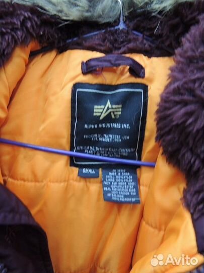 Аляски alpha industries n3b