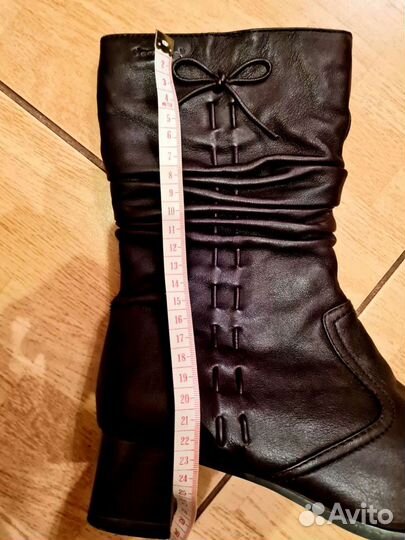 Сапоги демисезонные женские 39