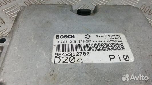 Блок управления двс citroen jumper 2 (4BE10PC01)