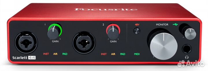 Звуковая карта Focusrite Scarlett 4i4 3rd gen